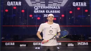 دييغو إلياس يتفوق على مصطفى عسل ويتوّج بلقب بطولة قطر كلاسيك للاسكواش