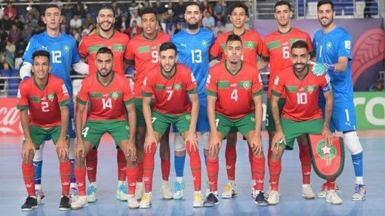 المنتخب المغربي لكرة القدم داخل القاعة يحتل المركز السابع عالميًا ويتصدر إفريقيا والعرب