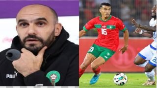 الركراكي يرد على استهجان جماهير وجدة لحركاس: “ما يهمني هو التركيز والنتيجة”