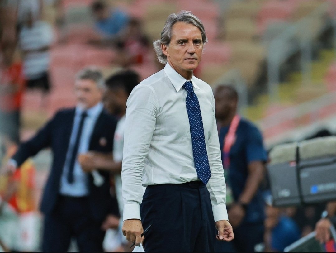 الاتحاد السعودي يتجه لإقالة مانشيني بعد نتائج مخيبة للآمال
