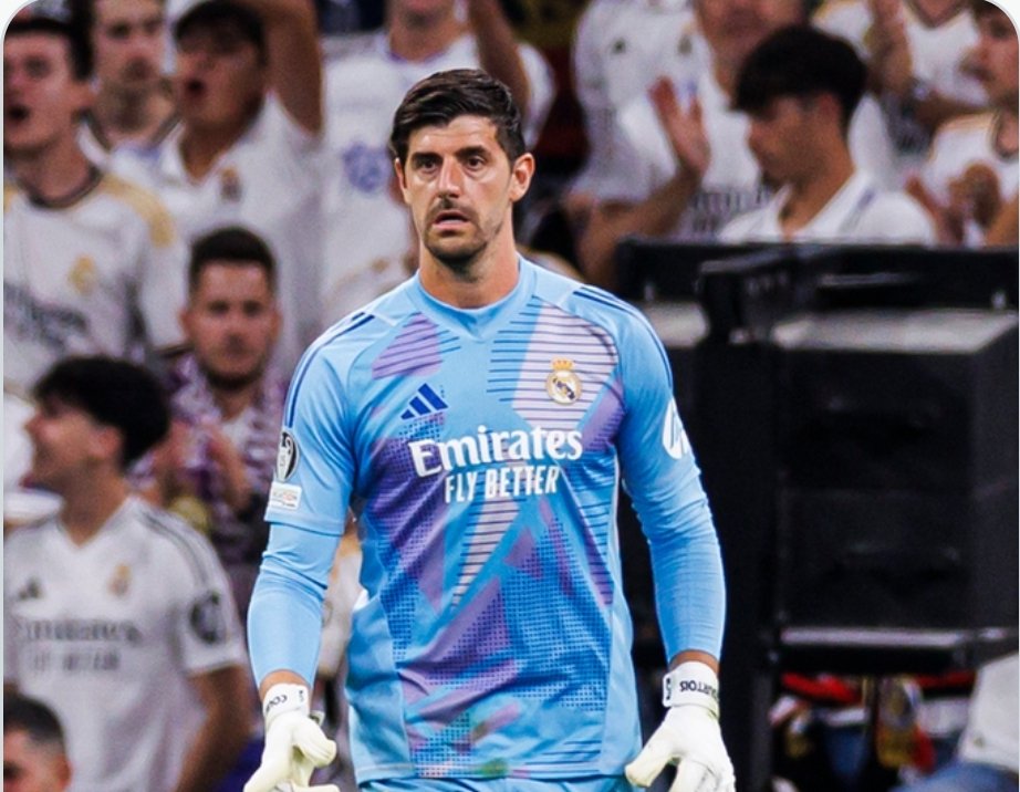 ريال مدريد يعلن إصابة كورتوا دون تحديد مدة الغياب