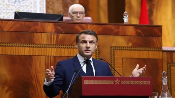 ماكرون يعبر عن دعم فرنسا للرياضة المغربية واللاعبين المغاربة