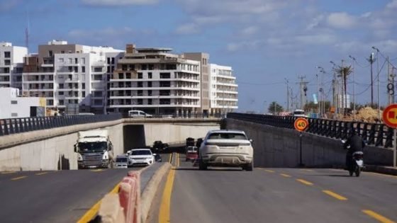 جهة الدار البيضاء ـ سطات: افتتاح ممر تحت أرضي بطريق أزمور في اتجاه جماعة دار بوعزة