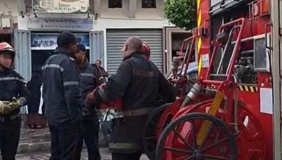 الدار البيضاء: حريق مهول يتسبب في كارثة واصابات 3 أشخاص بحروق متفاوتة الخطورة