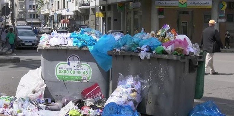 الجديدة: عمال النظافة يخوضون إضراب يوم 7 نونبر الجاري