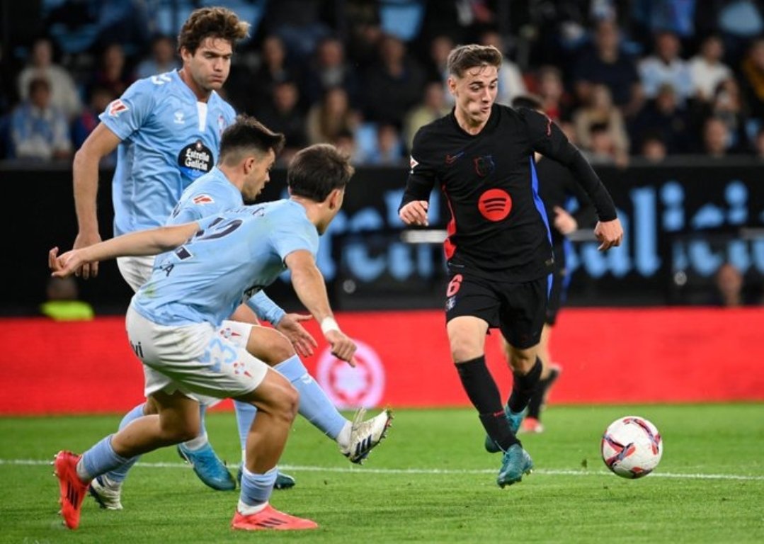 برشلونة يتعثر أمام سيلتا فيغو: تعادل مثير يحافظ على الصدارة بصعوبة