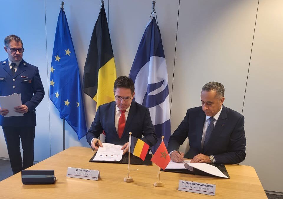 عبد اللطيف حموشي في زيارة عمل إلى بلجيكا