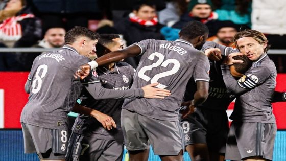 ريال مدريد يعود بقوة ويمطر شباك جيرونا بثلاثية نظيفة