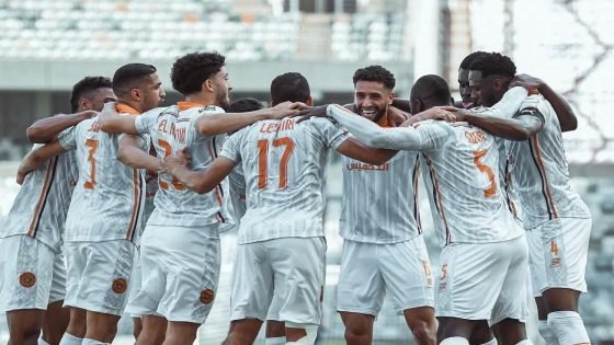 نهضة بركان يتألق في جنوب أفريقيا وينفرد بصدارة المجموعة الثانية