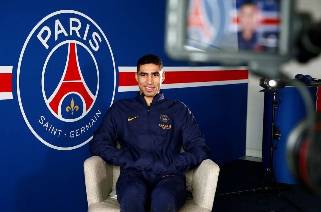 أشرف حكيمي يُتوج بجائزة “الأسد الذهبي” كأفضل لاعب إفريقي لعام 2024