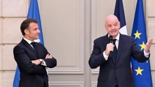 ماكرون وسباق الفيفا: هل يشهد العالم تحولاً غير مسبوق في قيادة كرة القدم؟