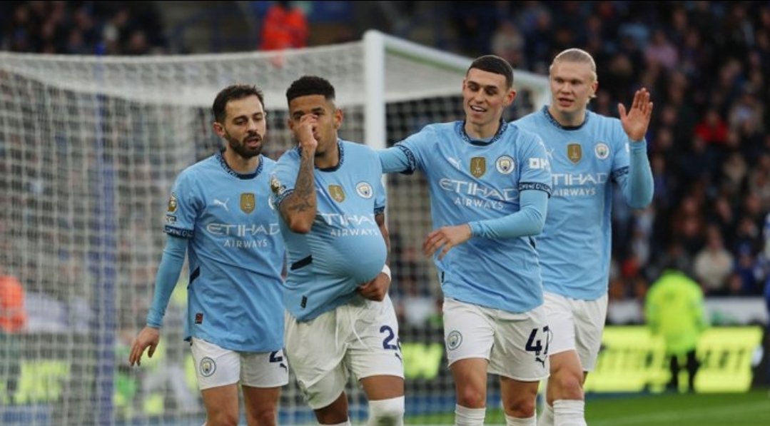 مانشستر سيتي يستعيد نغمة الانتصارات بفوز ثمين على ليستر سيتي