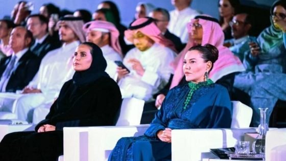 الأميرة للا حسناء والشيخة سارة بنت حمد آل ثاني تترأسان بالدوحة عرضا لفن التبوريدة