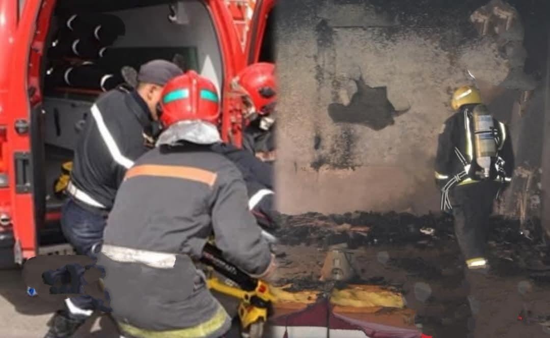 وفاة طفلين وإصابة آخر اثر حريق منزل بالجديدة