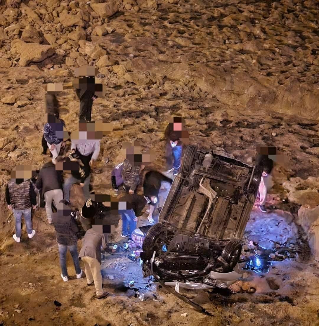 بالصور : حصريا..حادثة سير خطيرة في أحد أهم شوارع الرباط