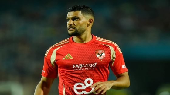 إصابة قوية ليحيى عطية الله في مواجهة الأهلي وسموحة بالدوري المصري