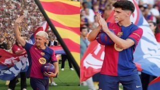 المجلس الأعلى للرياضة الإسباني يمنح برشلونة الضوء الأخضر لتسجيل أولمو وباو فيكتور مؤقتًا