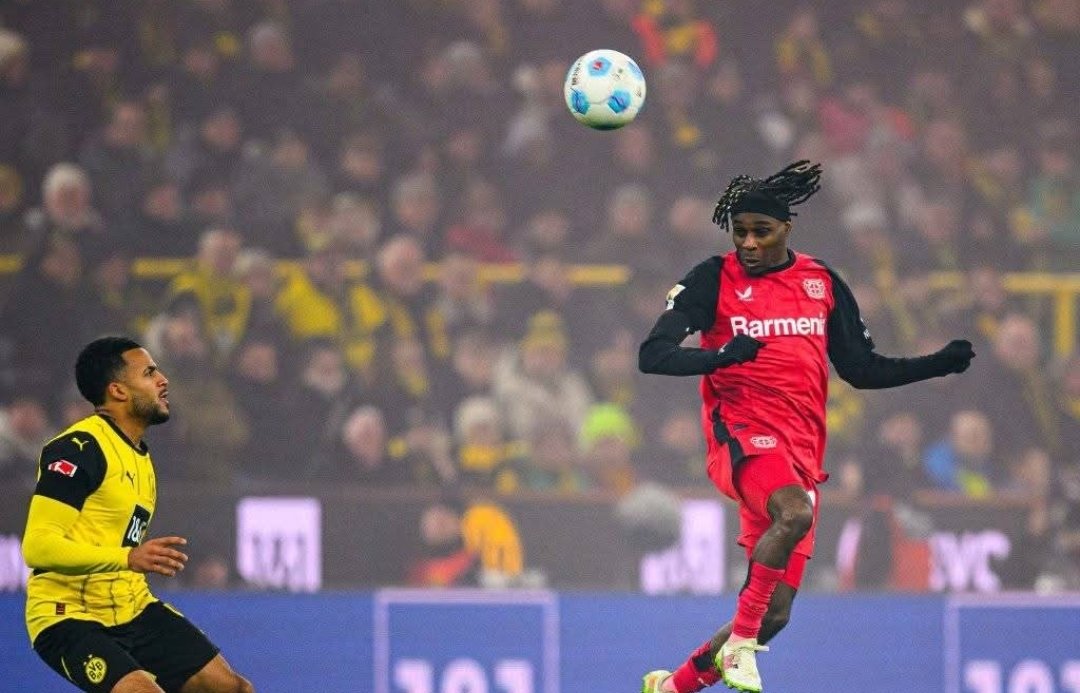 ليفركوزن يقتنص فوزاً ثميناً على دورتموند في افتتاح المرحلة 16 من البوندسليغا