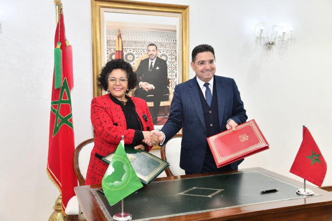 الوزير بوريطة يستقبل المديرة العامة لوكالة الإتحاد الإفريقي للتنمية