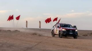 مشاركو رالي “أفريكا إيكو رايس” يصلون إلى إقليم طرفاية