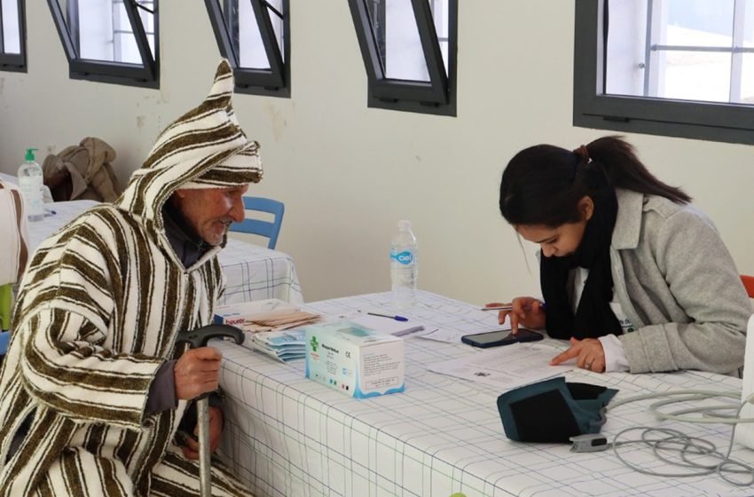 آيت سغروشن تستفيد من مبادرة صحية شاملة