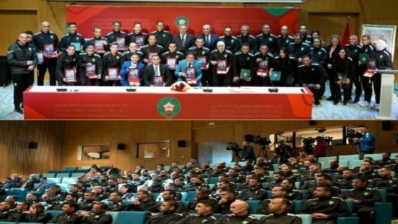 التحكيم المغربي يحتفي برواده ويكشف عن قائمة الدوليين الجدد