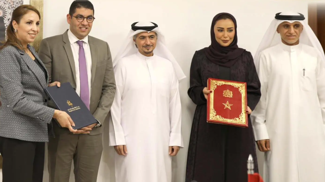 التوقيع على إتفاقية إعلان الشارقة ضيف شرف الدورة ال30 للمعرض الدولي للنشر و الكتاب بالرباط