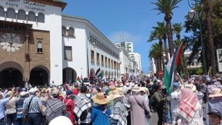 إستعدادات لمسيرة شعبية حاشدة بالرباط