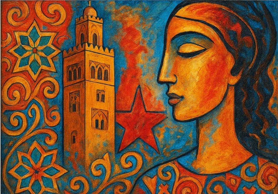 الفن المغربي بين الأصالة والمعاصرة: هل نجح الفنانون في توصيل رسائلهم للمجتمع؟