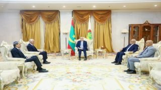 الرئيس الموريتاني يستقبل رئيس مجلس النواب المغربي