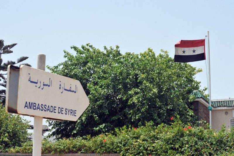 سوريا تشكر جلالة الملك على قرار فتح سفارة المغرب بدمشق