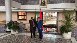 بوريطة يستقبل الرئيس السابق لجنوب افريقيا جاكوب زوما