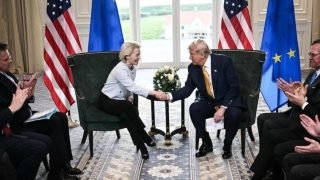 ترامب يعلن اتفاقاً تجارياً كبيراً مع الاتحاد الأوروبي