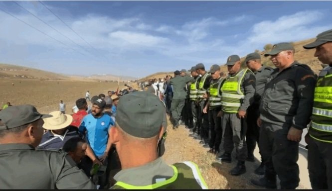 السلطات تقنع محتجي بوعروس بالعدول عن المبيت الليلي مقابل حوار مع عامل إقليم تاونات