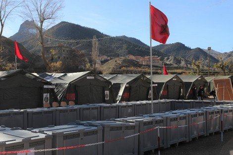 القوات المسلحة الملكية تُحدث مستشفيات ميدانية بالمناطق الجبلية تنفيذاً للتعليمات الملكية