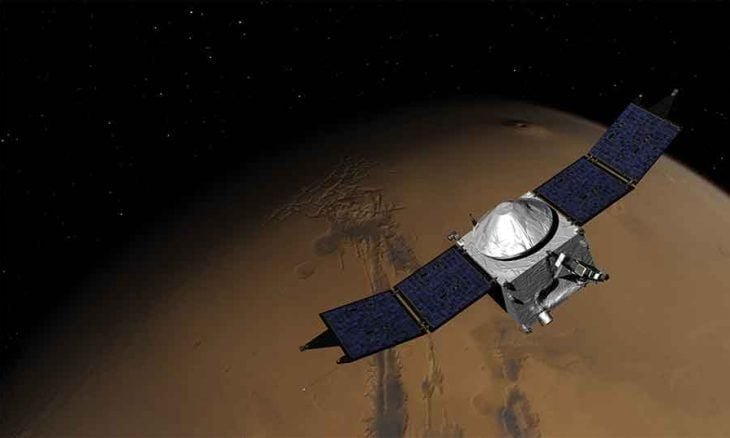 ناسا” تفقد الاتصال بمركبة “مافن” المدارية حول المريخ