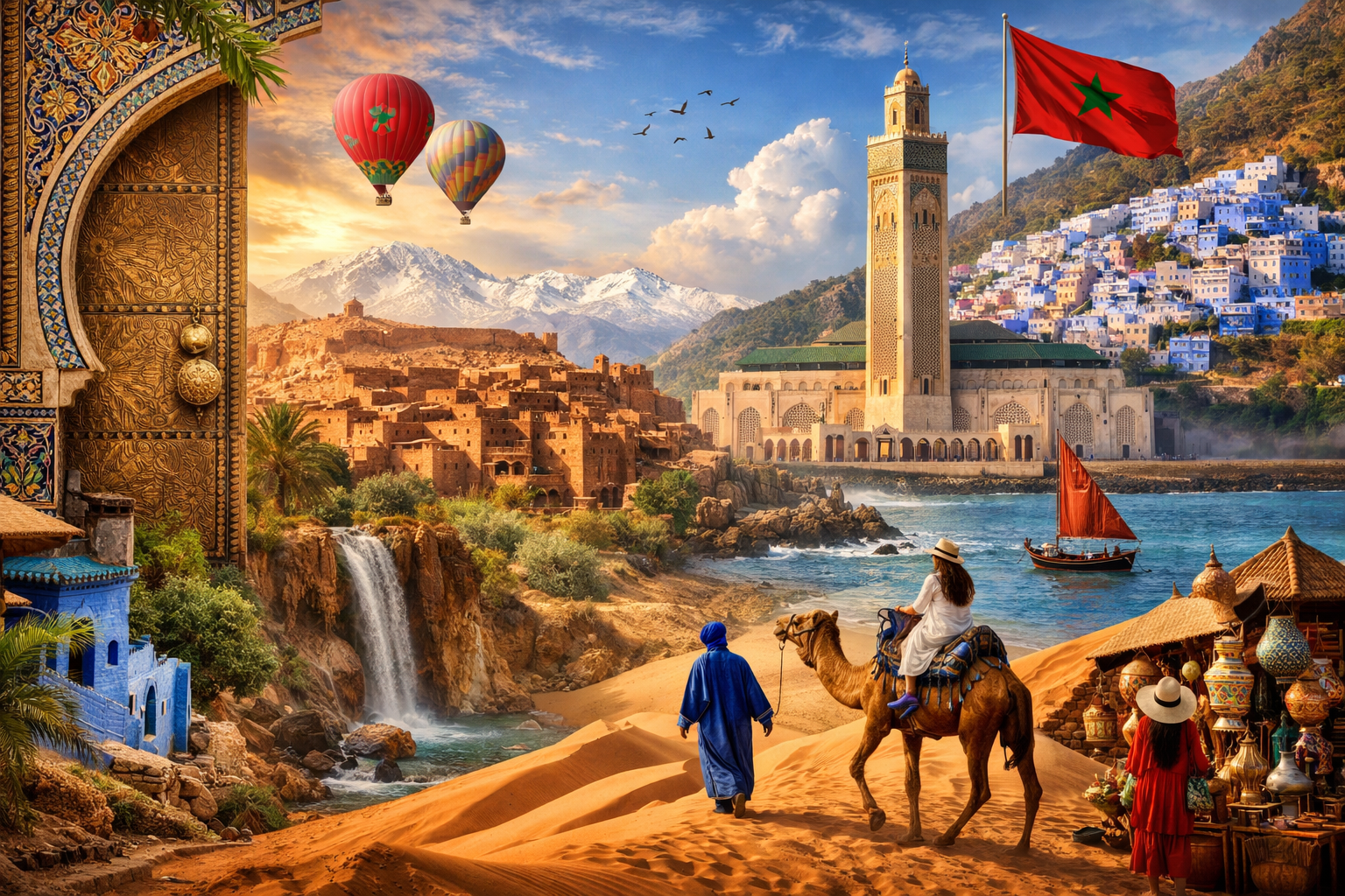 السياحة المغربية على أعتاب تحول نوعي: مشاريع مبتكرة لإعادة رسم خريطة الجاذبية السياحية