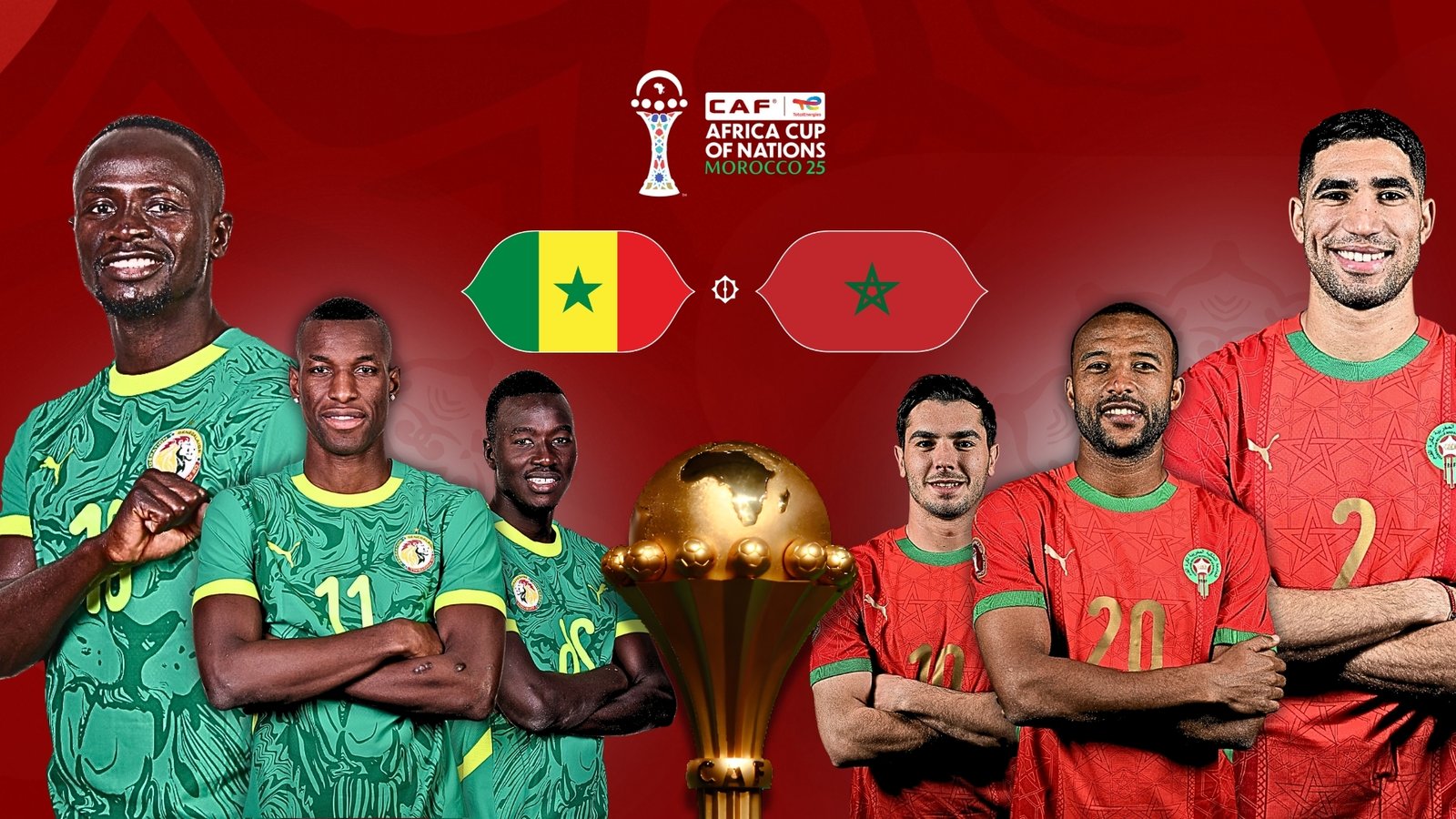 اللقب القاري على المحك.. مواجهة قوية بين المغرب والسنغال