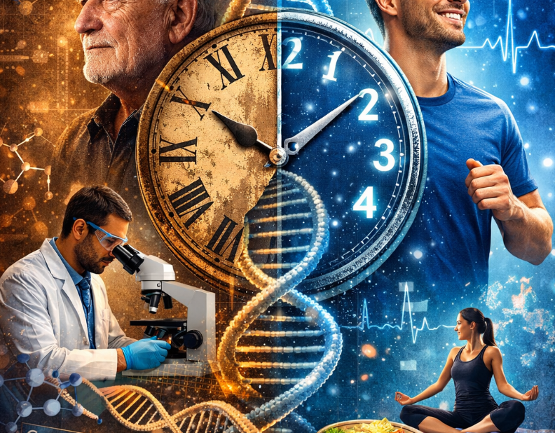 الوراثة تحكم الحياة: دراسة تكشف أن الجينات تحدد نصف عمر الإنسان!