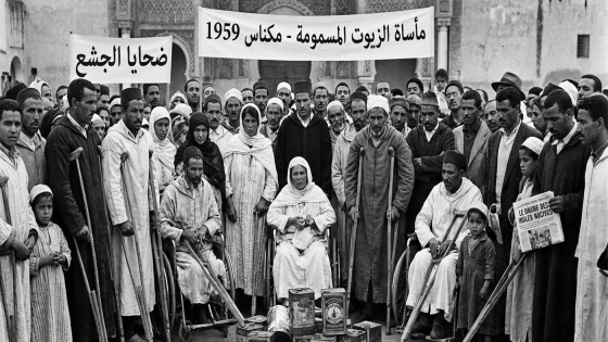 الزيوت المسمومة 1959: حين اغتال الجشع أحلام الاستقلال في أمعاء الفقراء