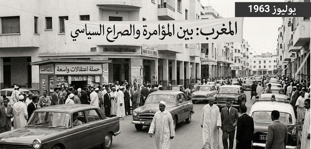يوليوز 1963… عندما اهتز المغرب على وقع حملة اعتقالات واسعة: بين رواية “المؤامرة” وحقيقة الصراع السياسي