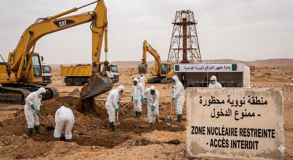 الجزائر تفتح جراح الماضي النووي.. وتبدأ أول عملية تطهير لمواقع التفجيرات الفرنسية
