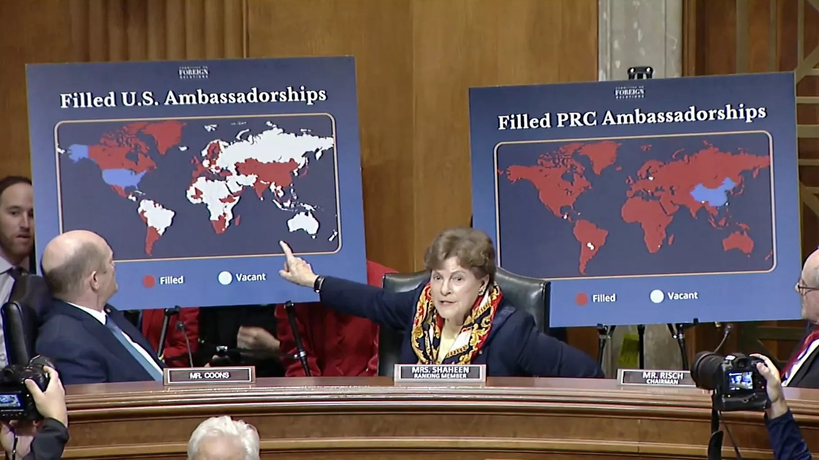 خريطة المغرب كاملة في مجلس الشيوخ الأمريكي تعكس ثبات الموقف