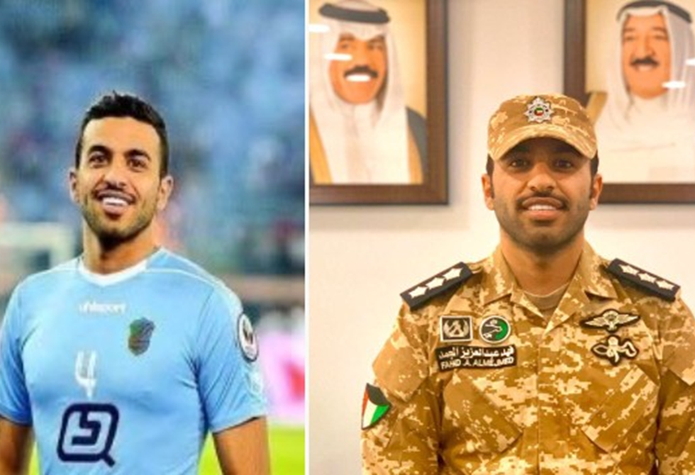 وفاة لاعب كويتي أثناء أداء واجبه العسكري في الحرب الخليجية