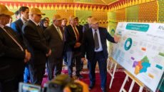 درعة تافيلالت.. تعبئة قوية لوقف زحف الرمال وحماية الطريق الوطنية 17