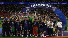 نجح باريس سان جيرمان الفرنسي في الحفاظ على لقبه القاري، بعدما تُوّج بطلاً لدوري أبطال أوروبا للمرة الثانية في تاريخه إثر تفوقه على أرسنال الإنجليزي
