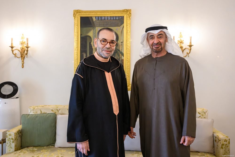 الملك يستقبل رئيس دولة الإمارات بالرباط ويبحثان مستجدات القضايا الإقليمية والدولية