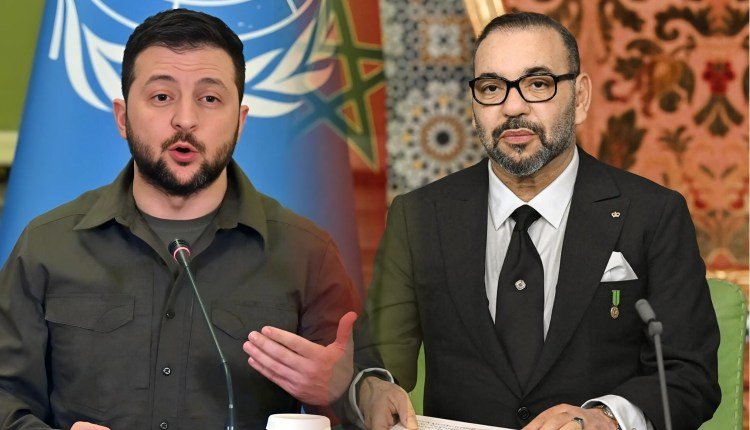 زيلينسكي يشكر الملك محمد السادس ويشيد بالعلاقات المغربية الأوكرانية